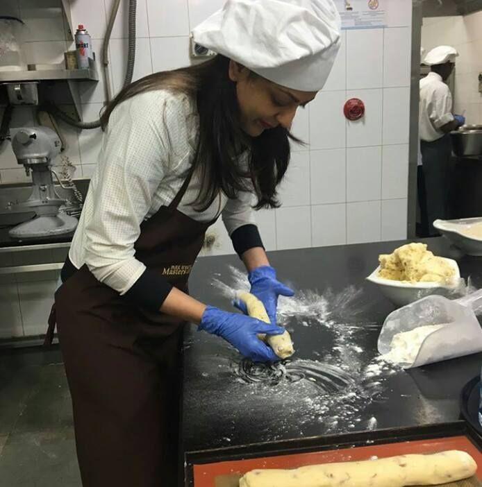 Kajal Agarwal Making Almond Biscotti at Park Hyatt Photos