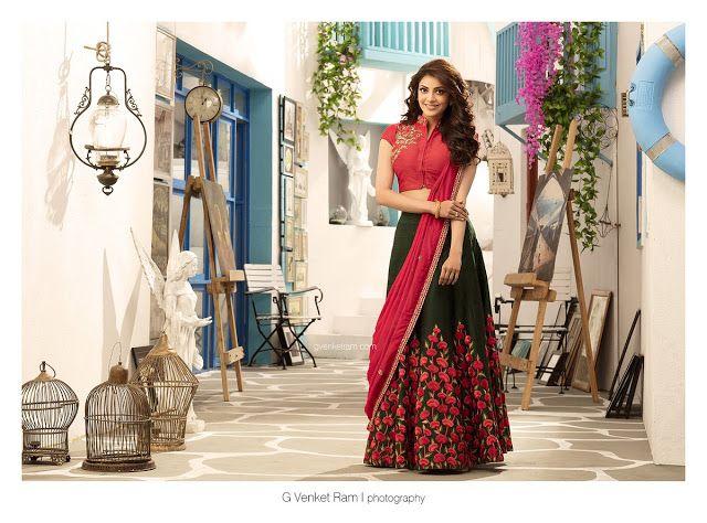 Kajal Agarwal Photoshoot for Jayachandran Textiles