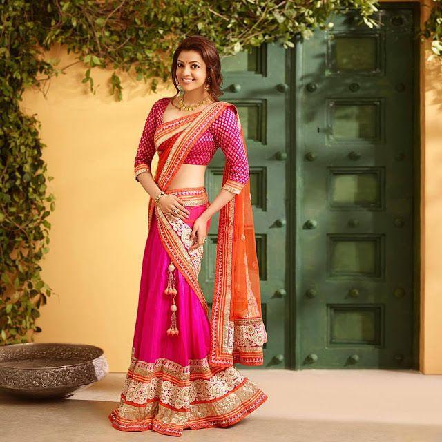 Kajal Agarwal Photoshoot for Jayachandran Textiles