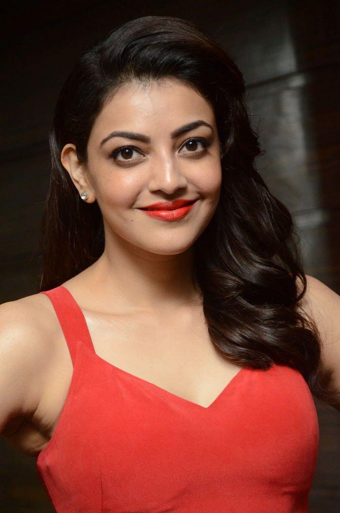 Kajal Agarwal dazzles in this red outfit for Ponds Talc event Photos
