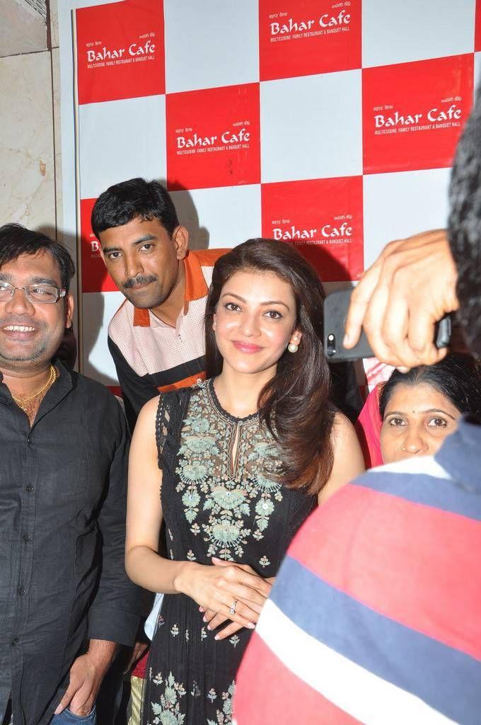 Kajal Aggarwal Stills At Bahar Cafe Restaurant Launch