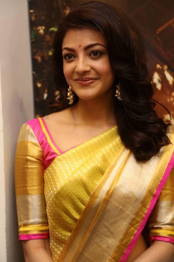 Kajal Aggarwal Stills At Trisha Designer Store Launch In Banjara Hills