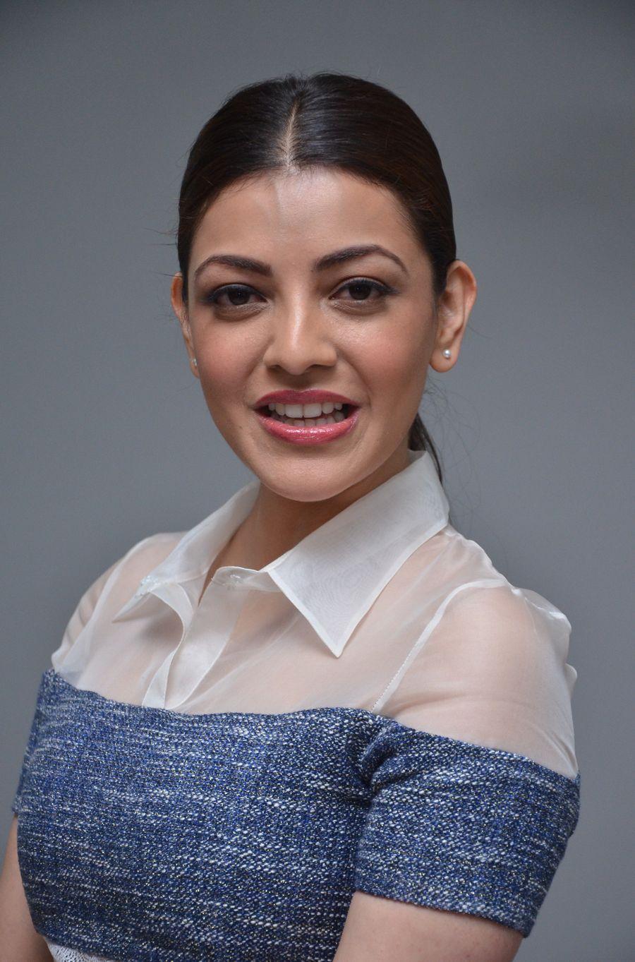 Kajal Aggarwal Stills from Khaidi No 150 Movie Interview