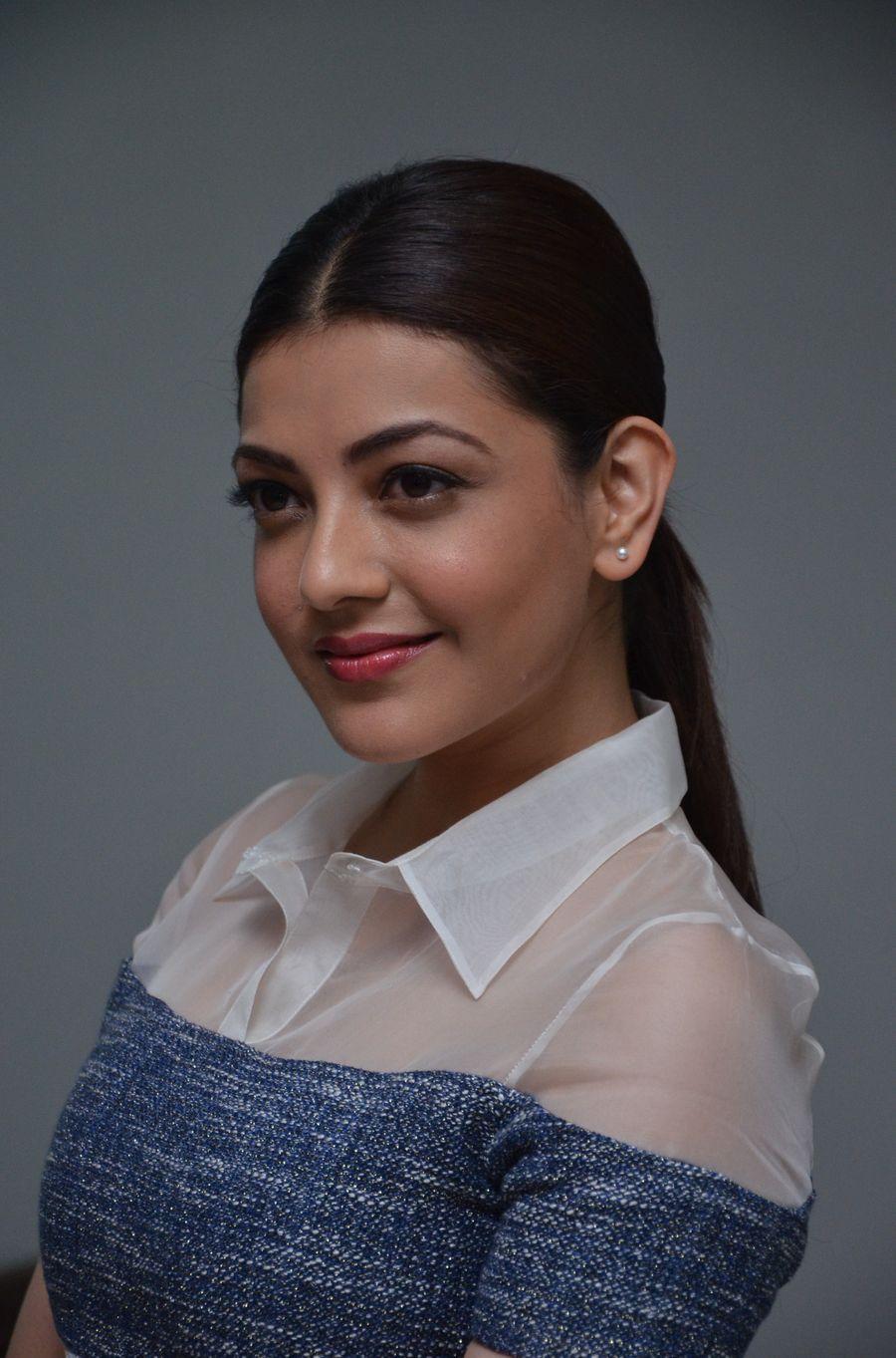 Kajal Aggarwal Stills from Khaidi No 150 Movie Interview