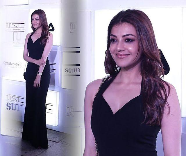 Kajal Aggarwal Hot Stills At Myntra Sneaker Club