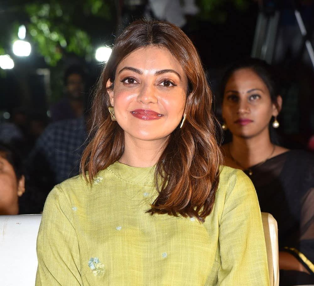 Kajal at an event in Chennai