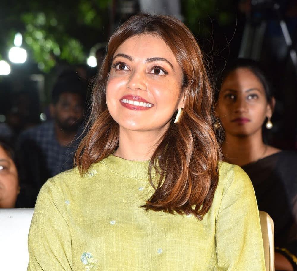 Kajal at an event in Chennai