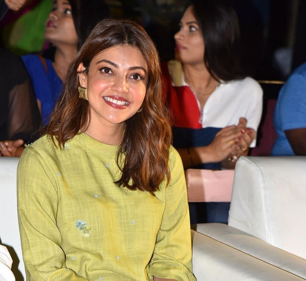 Kajal at an event in Chennai