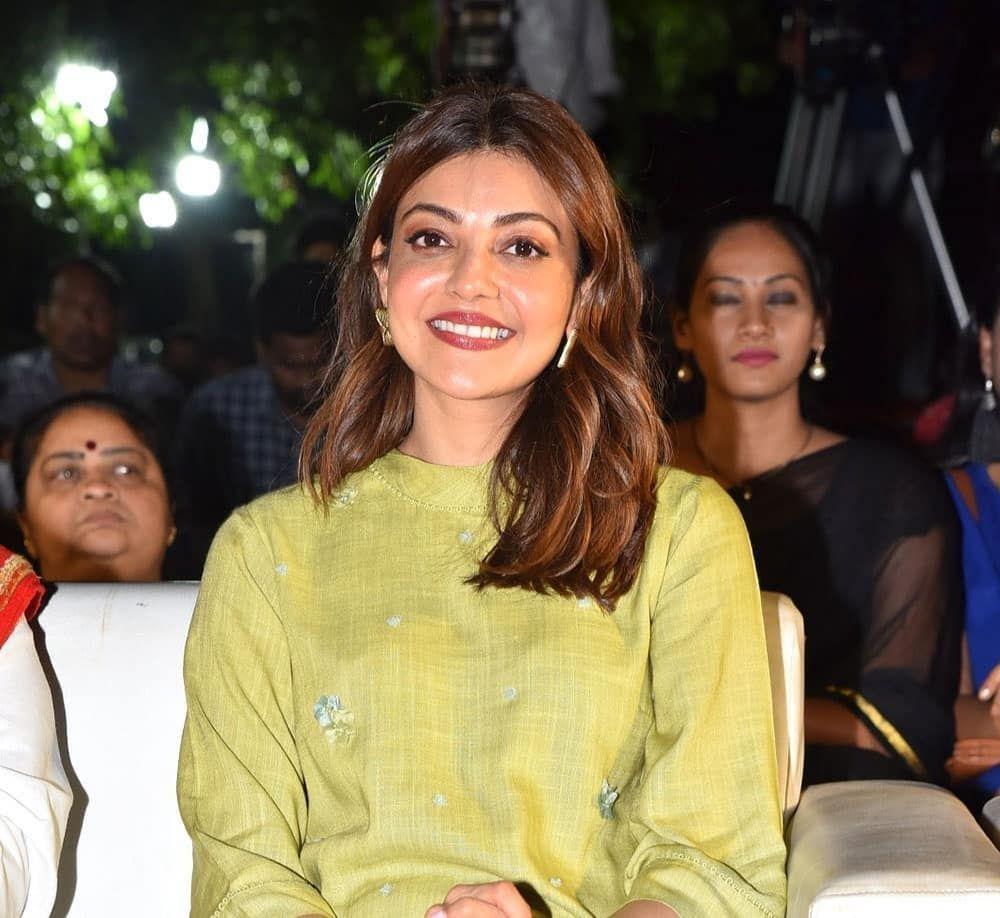 Kajal at an event in Chennai