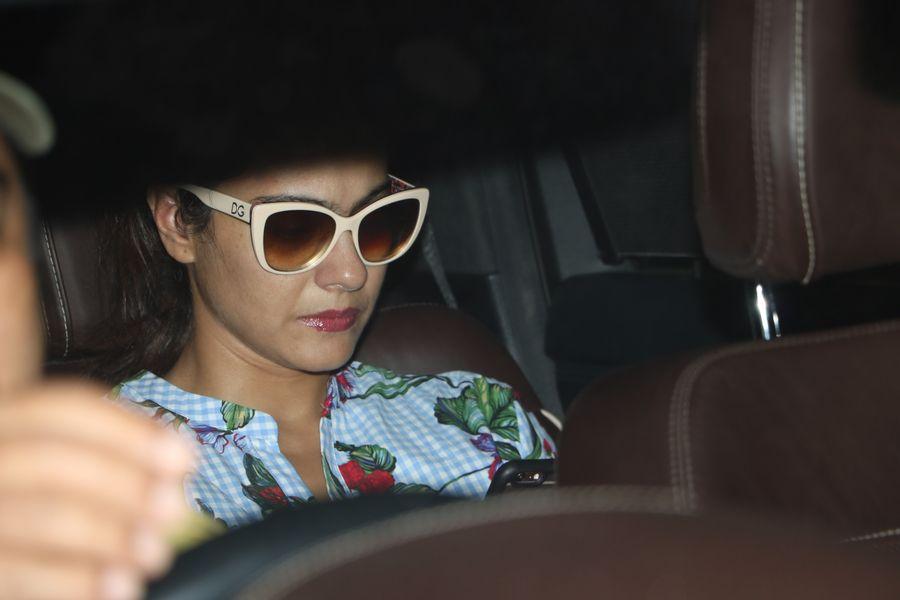 Kajol Spotted At Airport Photos