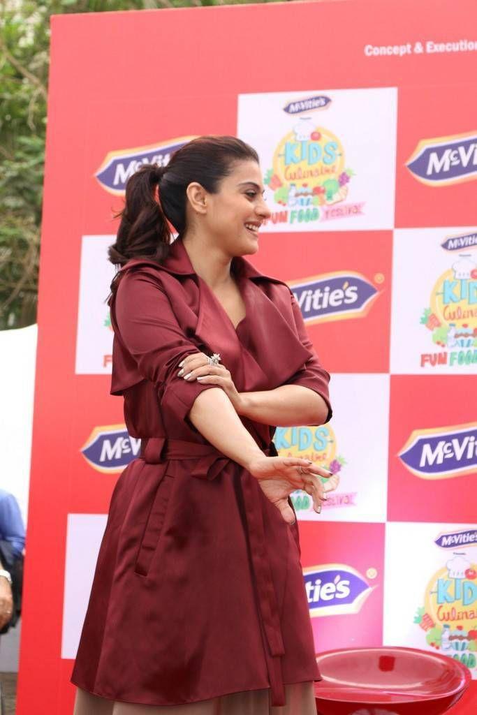 Kajol Stills At McVities Kids Culinaire Event