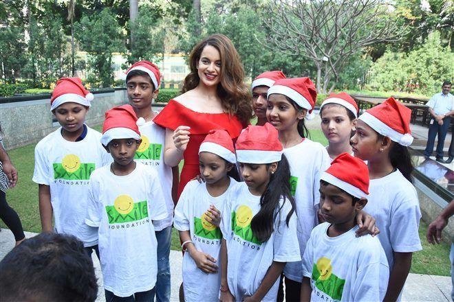 Kangana Ranaut Christmas 2017 Celebration