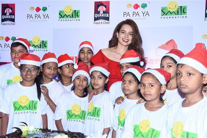 Kangana Ranaut Christmas 2017 Celebration