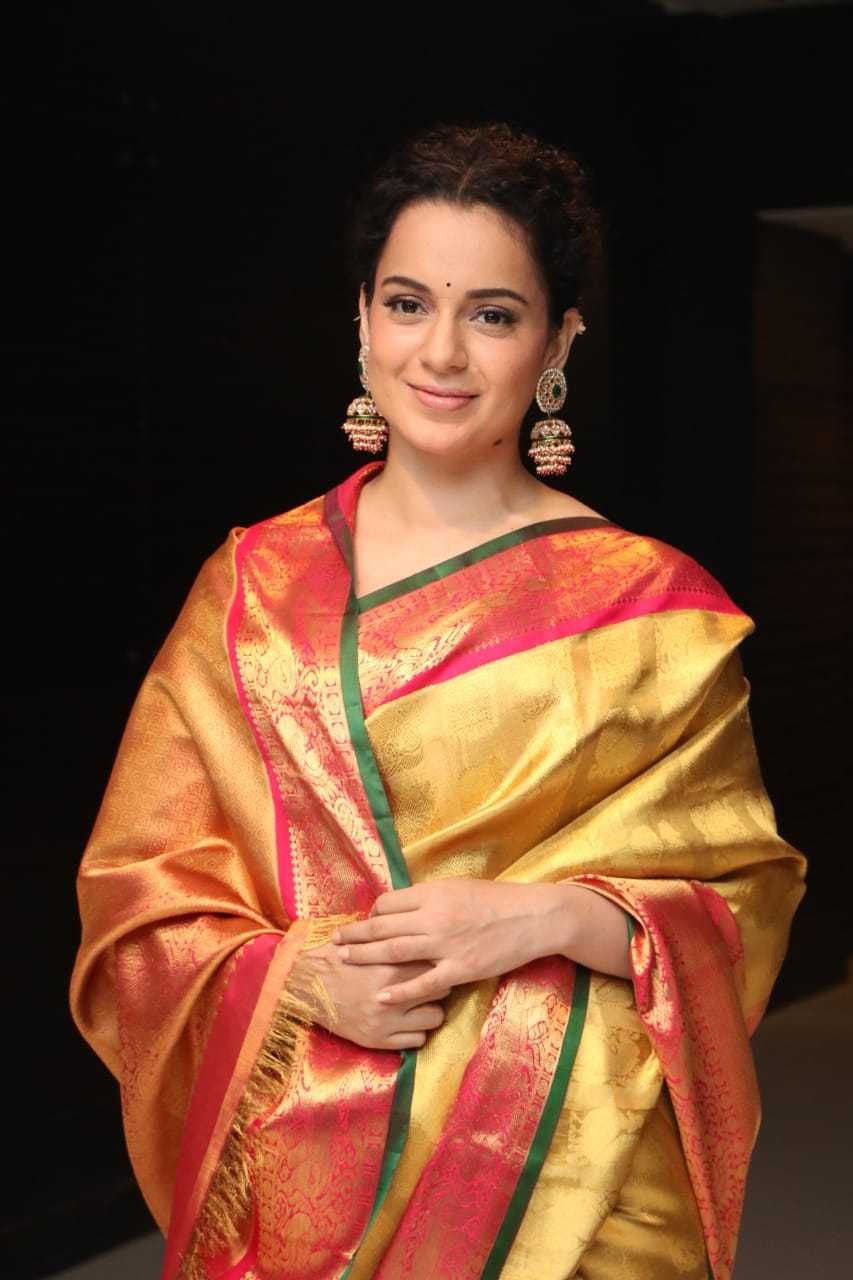 Kangana Ranaut Saree Photos