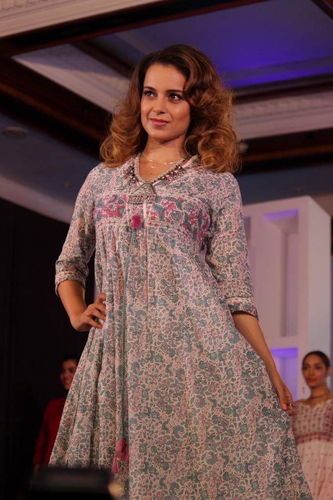 Kangana Ranaut Stills At Lifestyle New Collection Launch