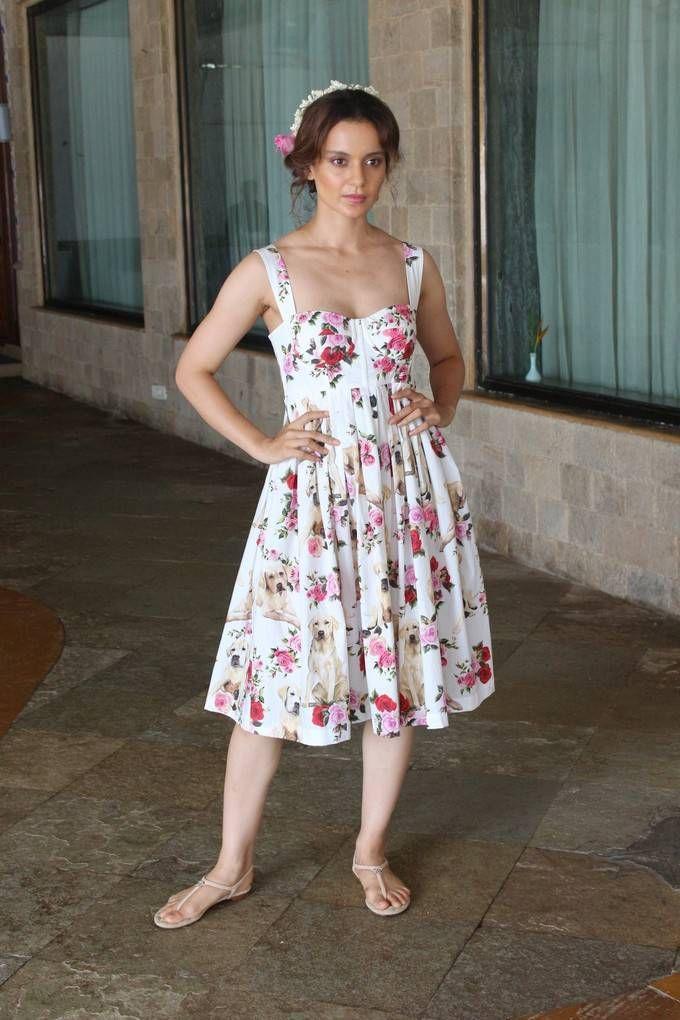 Kangana Ranaut Stills At Simran Film Promotional Interview