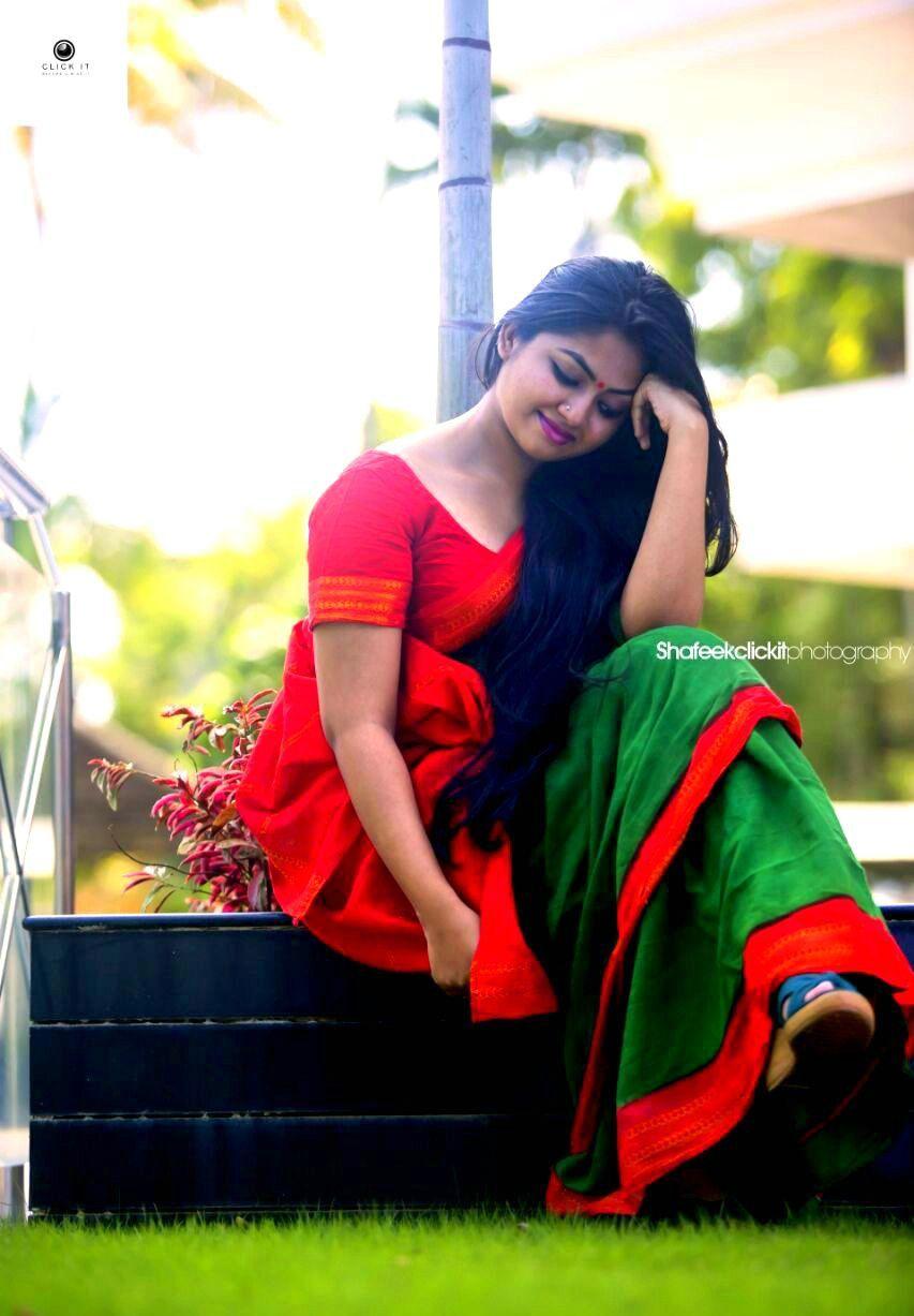 Kannada Actress Shaalin Zoya In Saree Stills