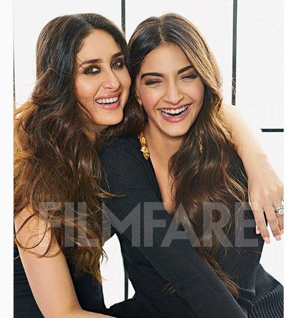 Kareena & Sonam Kapoor pose for Filmfare Photoshoot Stills