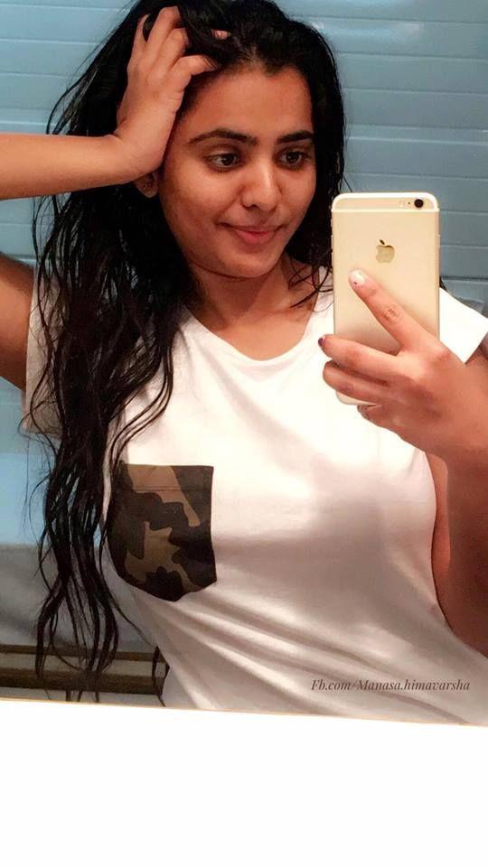 Katamarayudu Actress Manasa Himavarsha Latest Photos