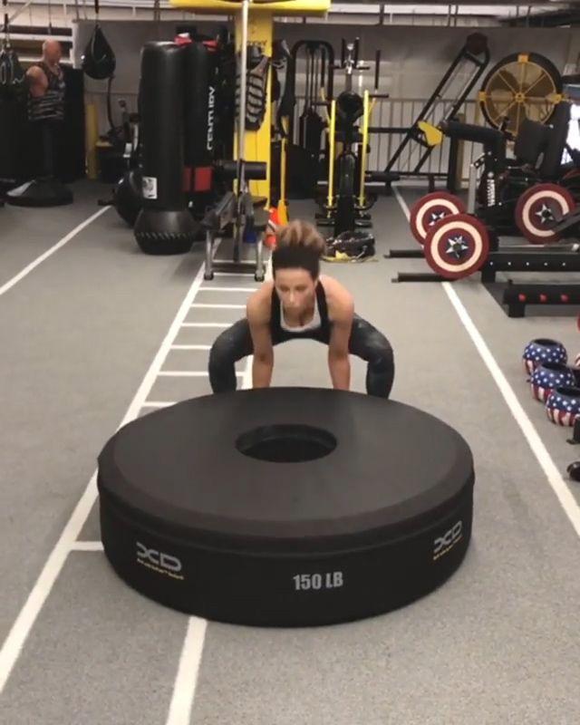 Kate Beckinsale at the Gym