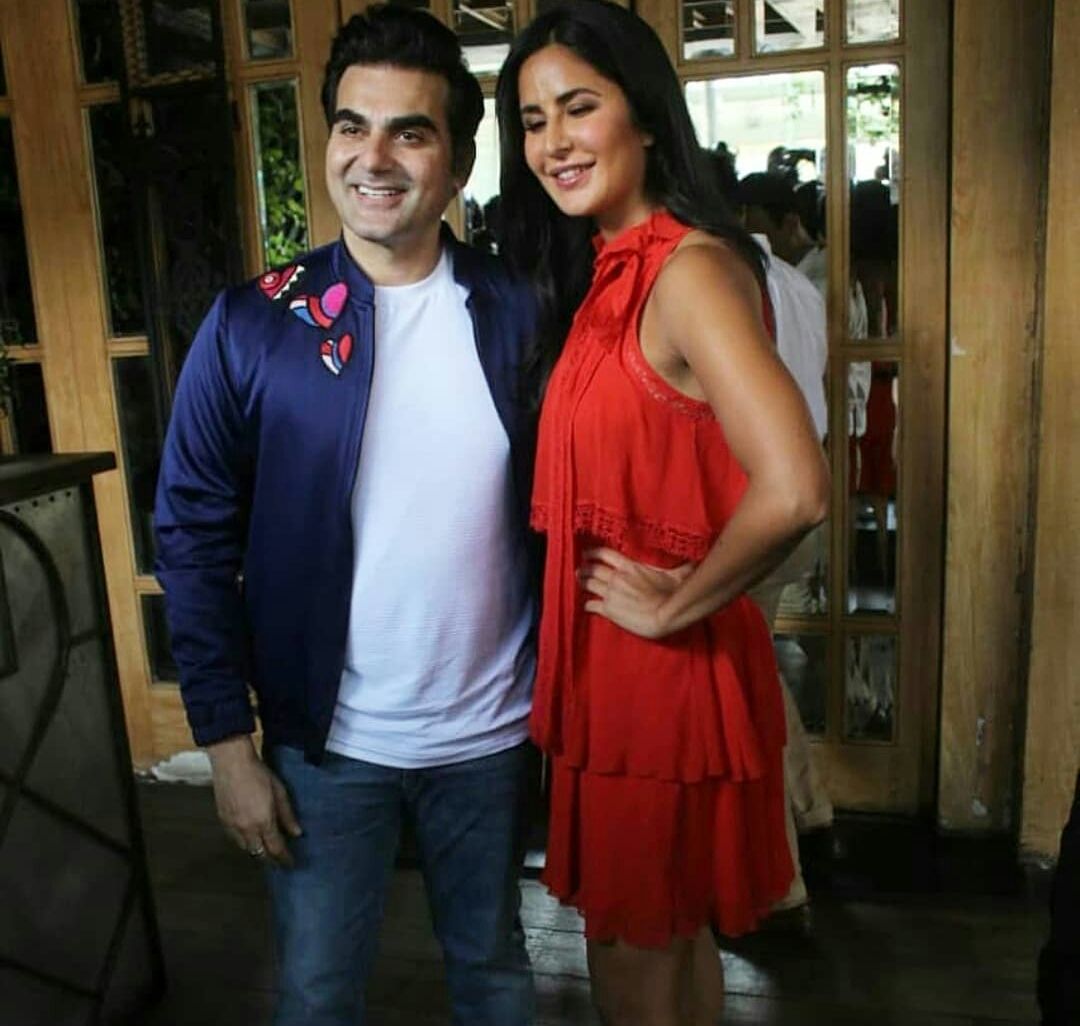 Katrina Kaif with Arbaaz Khan