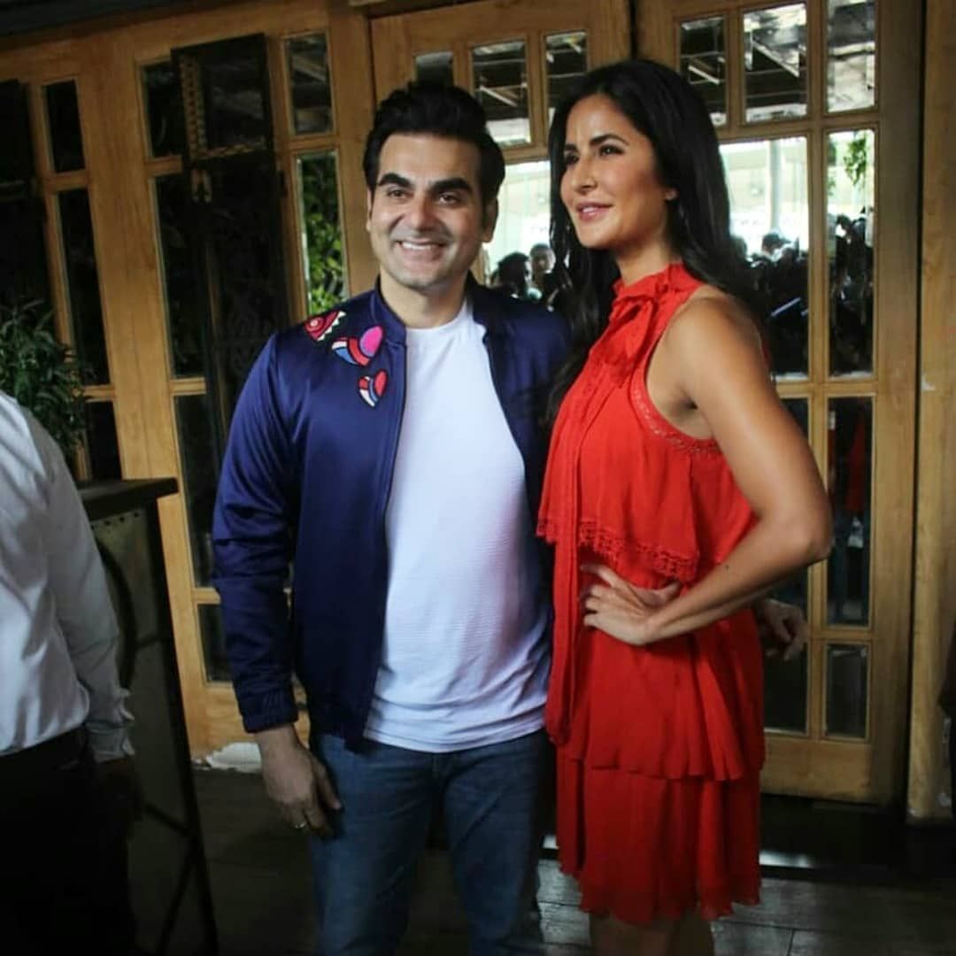 Katrina Kaif with Arbaaz Khan