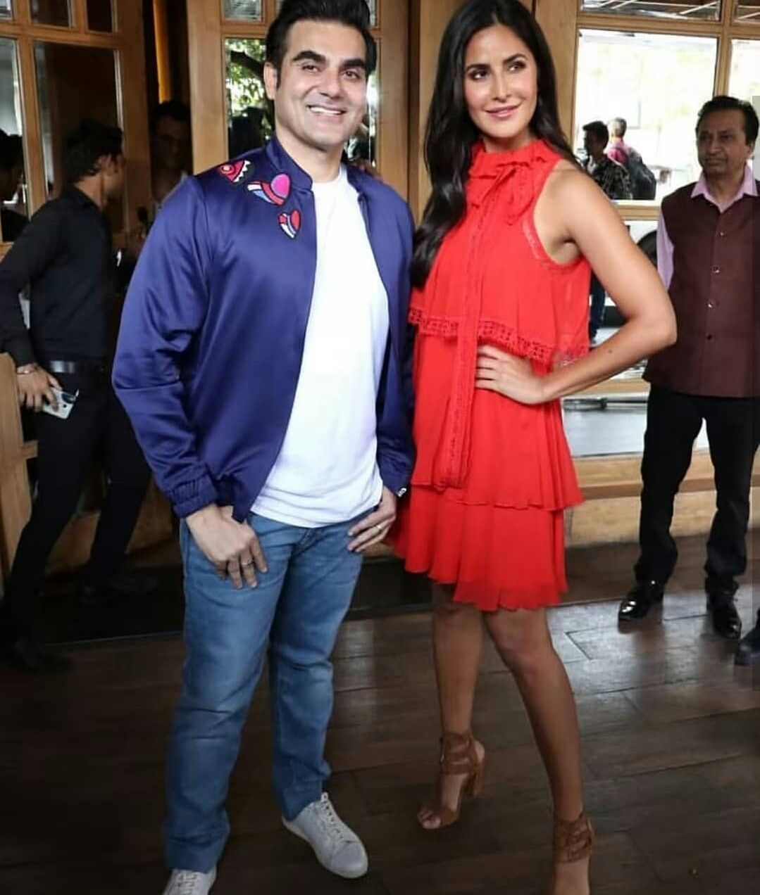 Katrina Kaif with Arbaaz Khan