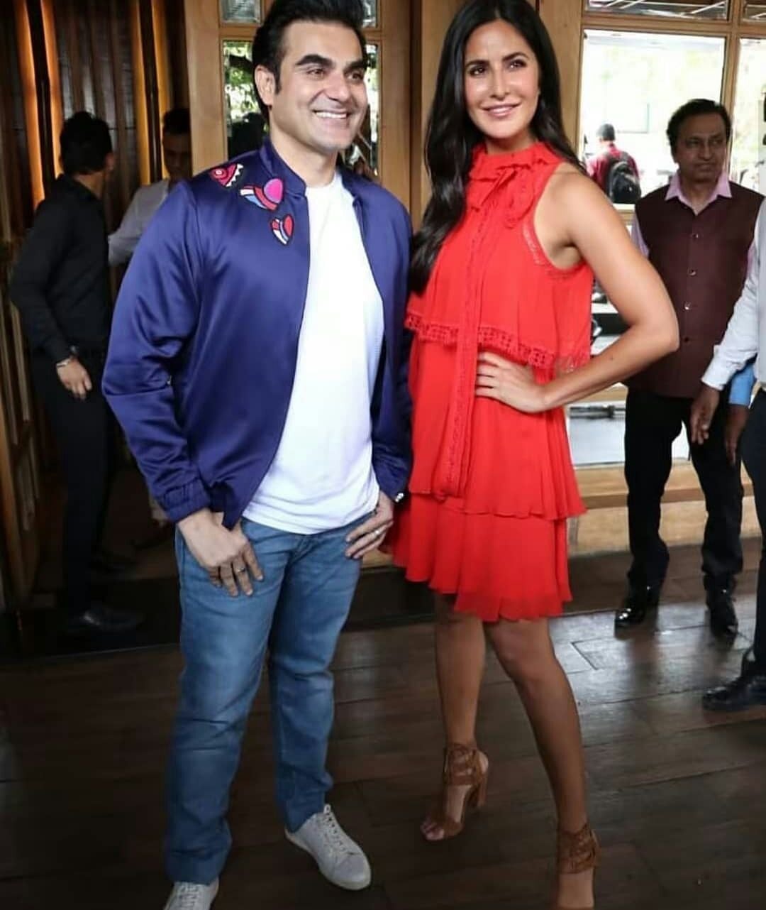 Katrina Kaif with Arbaaz Khan