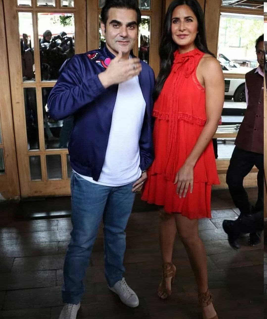 Katrina Kaif with Arbaaz Khan