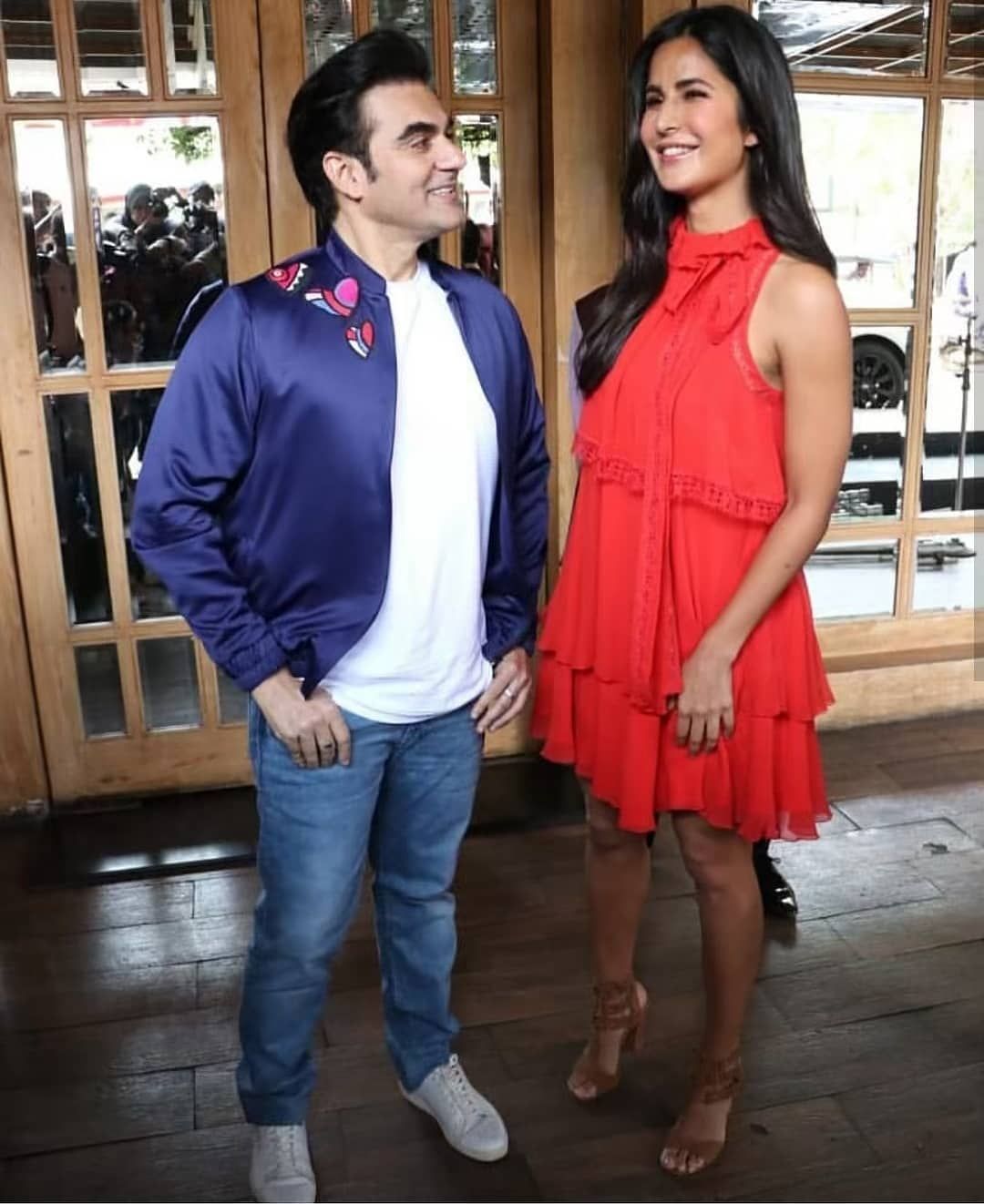 Katrina Kaif with Arbaaz Khan