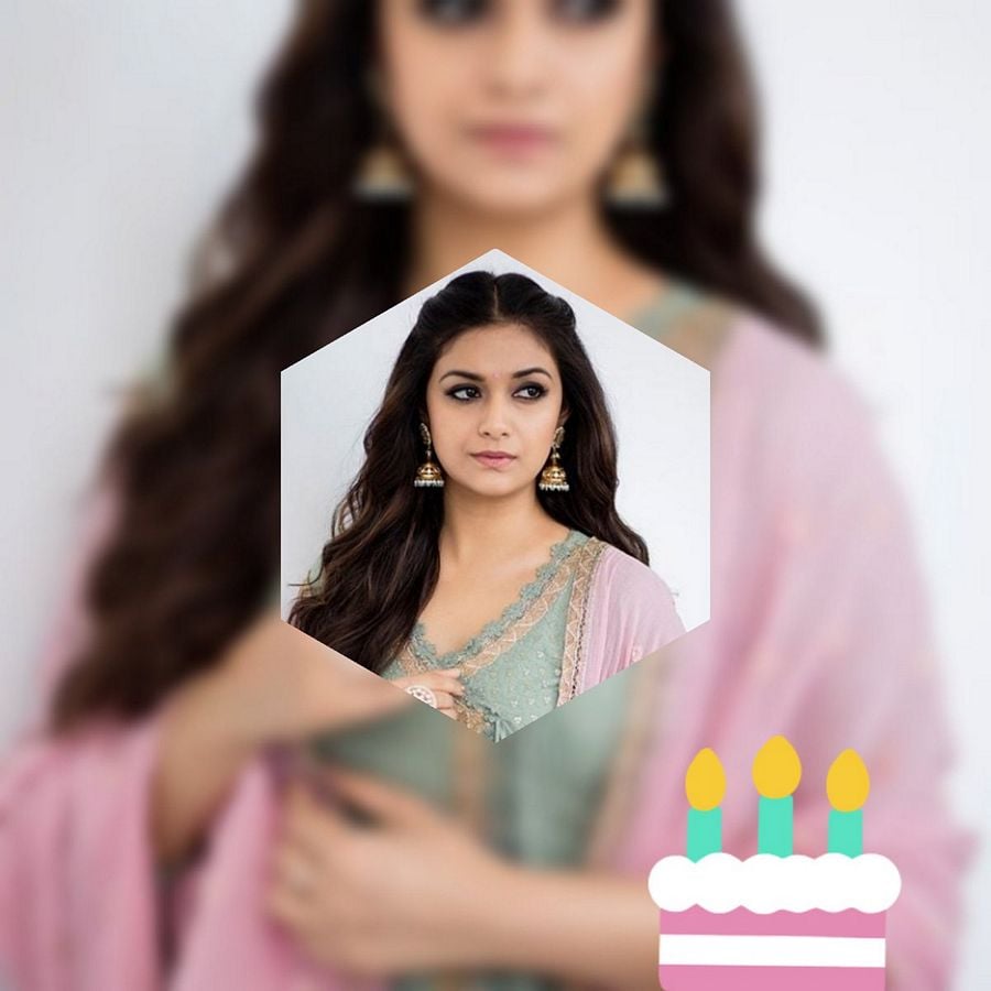 Keerthy Suresh Birthday Wishes Photos