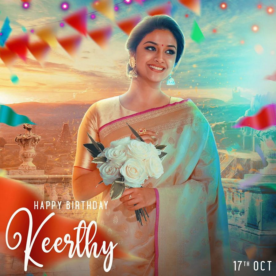Keerthy Suresh Birthday Wishes Photos