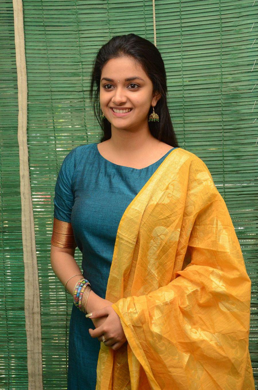 Keerthy Suresh Latest Stills at Nenu Local Movie Opening