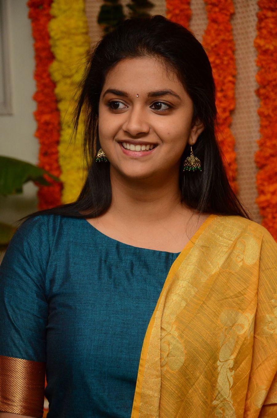 Keerthy Suresh Latest Stills at Nenu Local Movie Opening