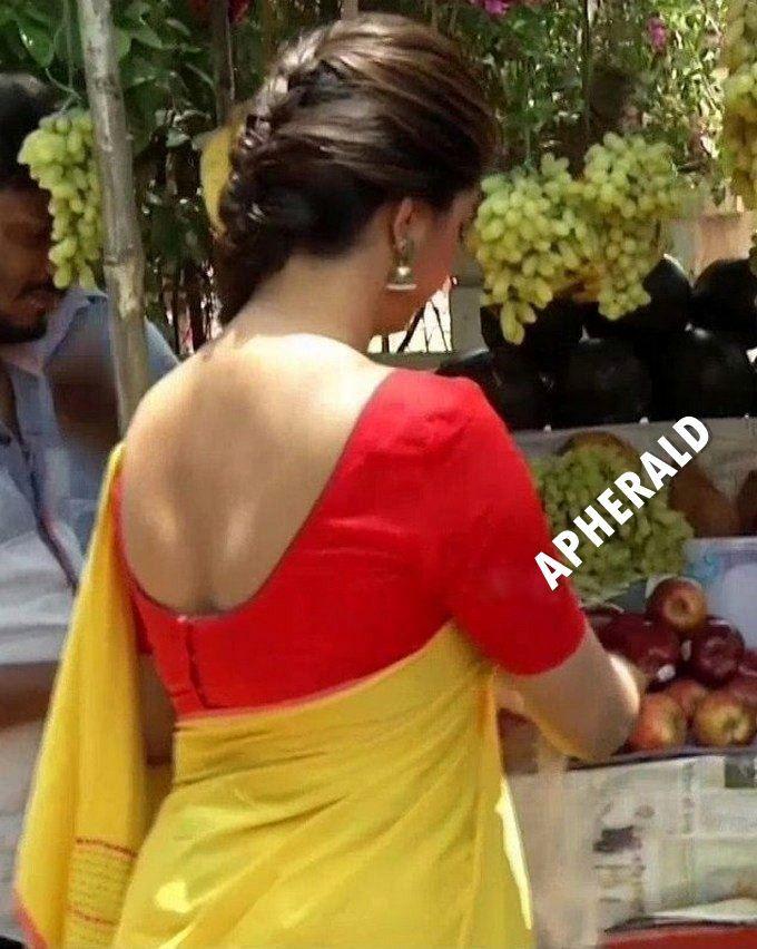 Keerthy Suresh Shooting Spot Stills Leaked on the Social Media