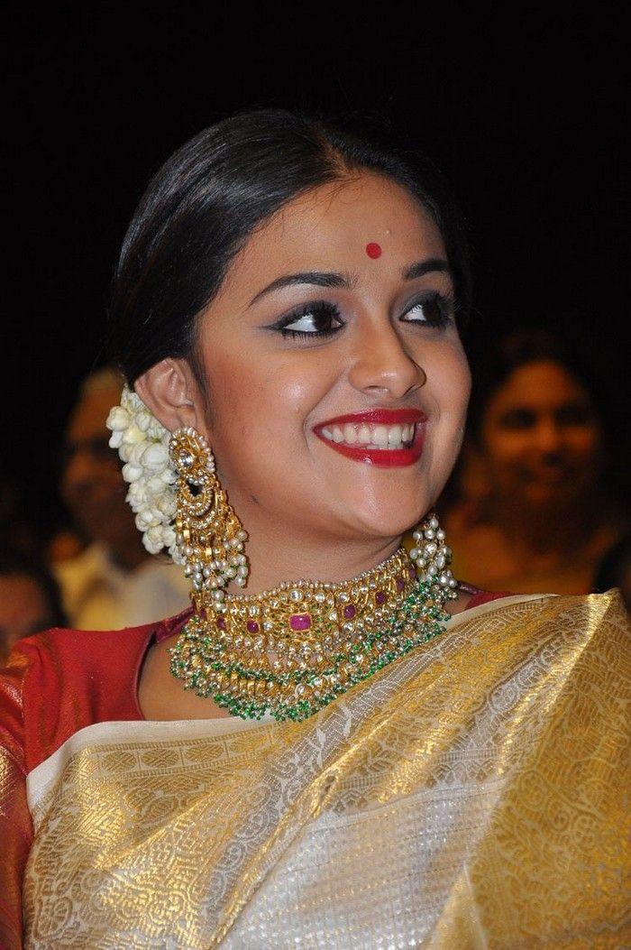 Keerthy Suresh Stills at Mahanati Movie Audio Launch