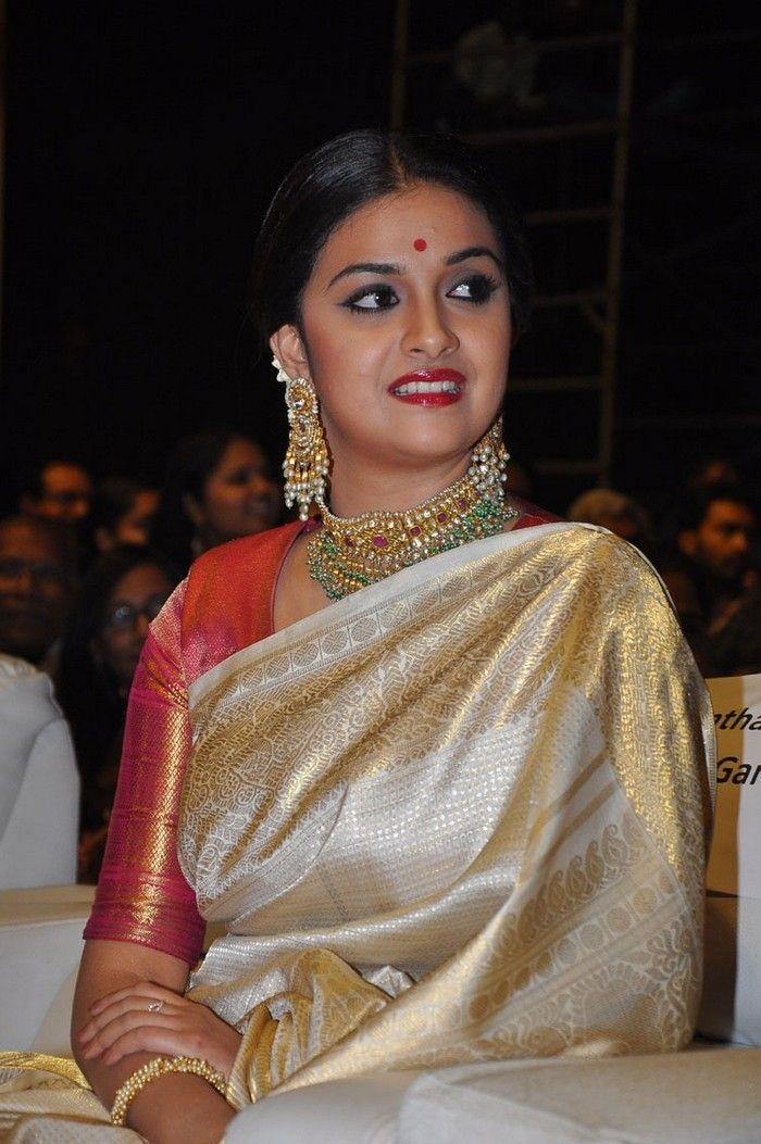 Keerthy Suresh Stills at Mahanati Movie Audio Launch