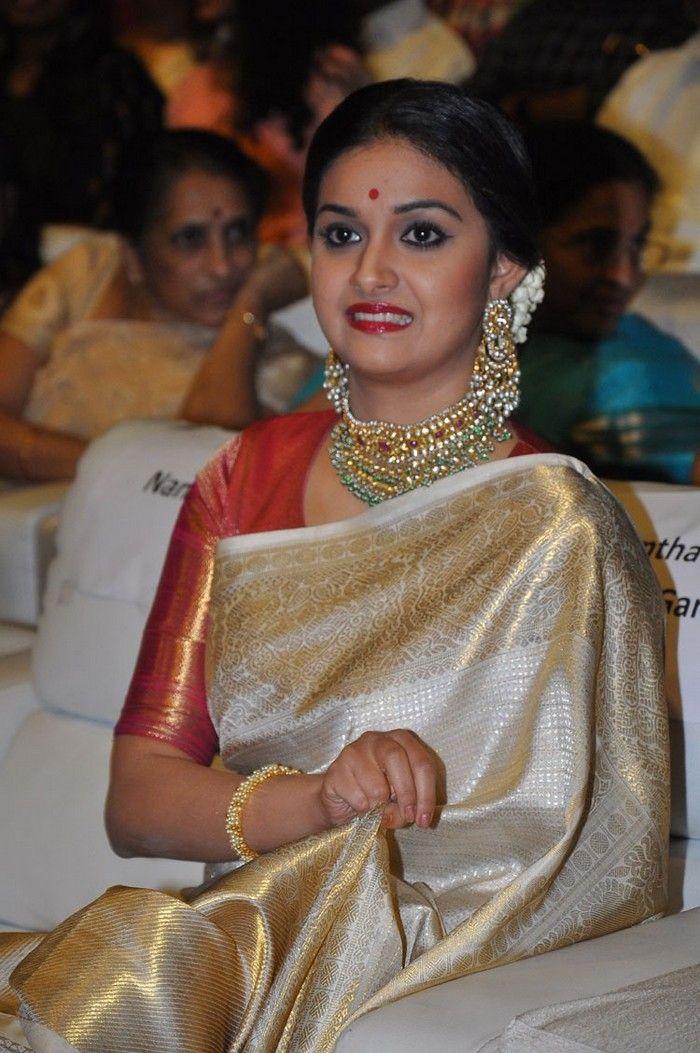 Keerthy Suresh Stills at Mahanati Movie Audio Launch