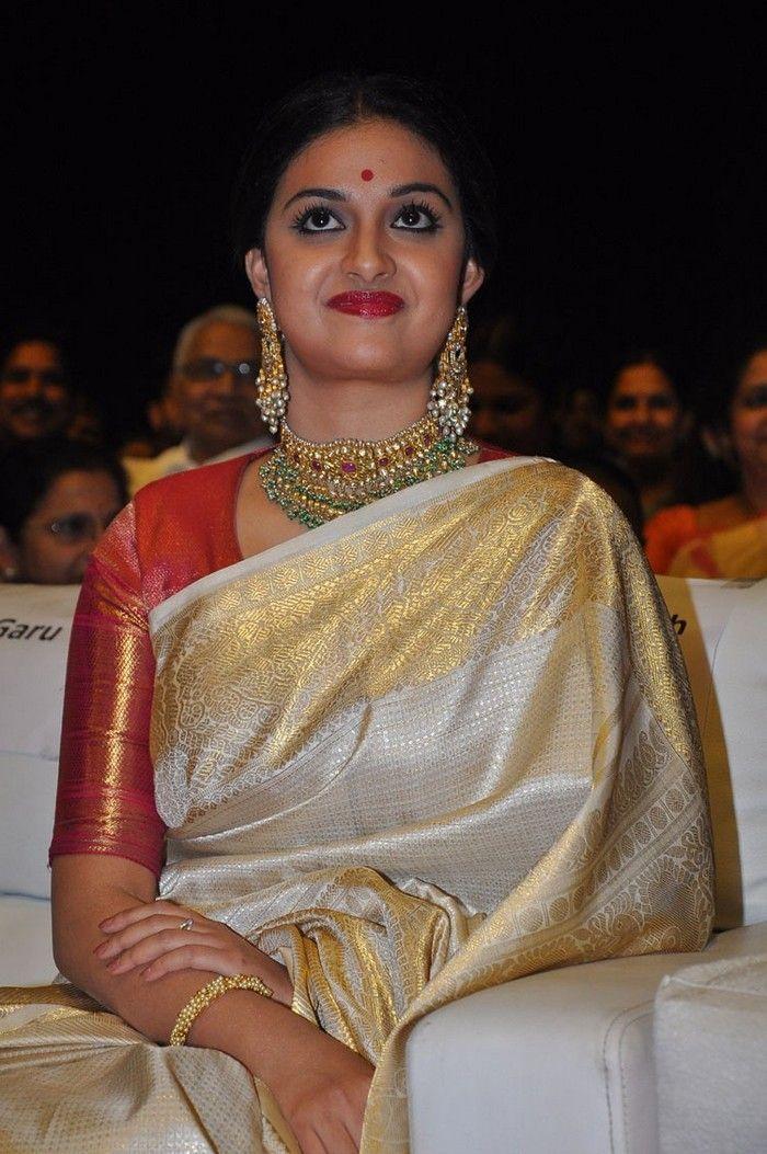 Keerthy Suresh Stills at Mahanati Movie Audio Launch