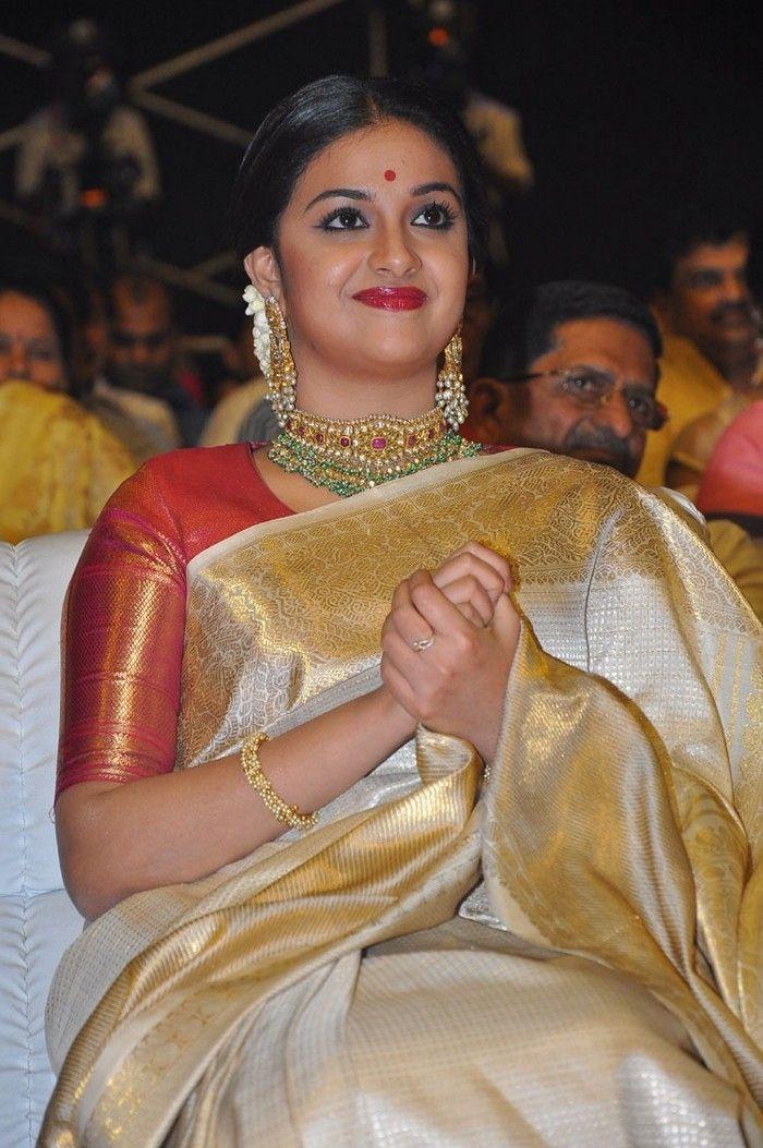 Keerthy Suresh Stills at Mahanati Movie Audio Launch