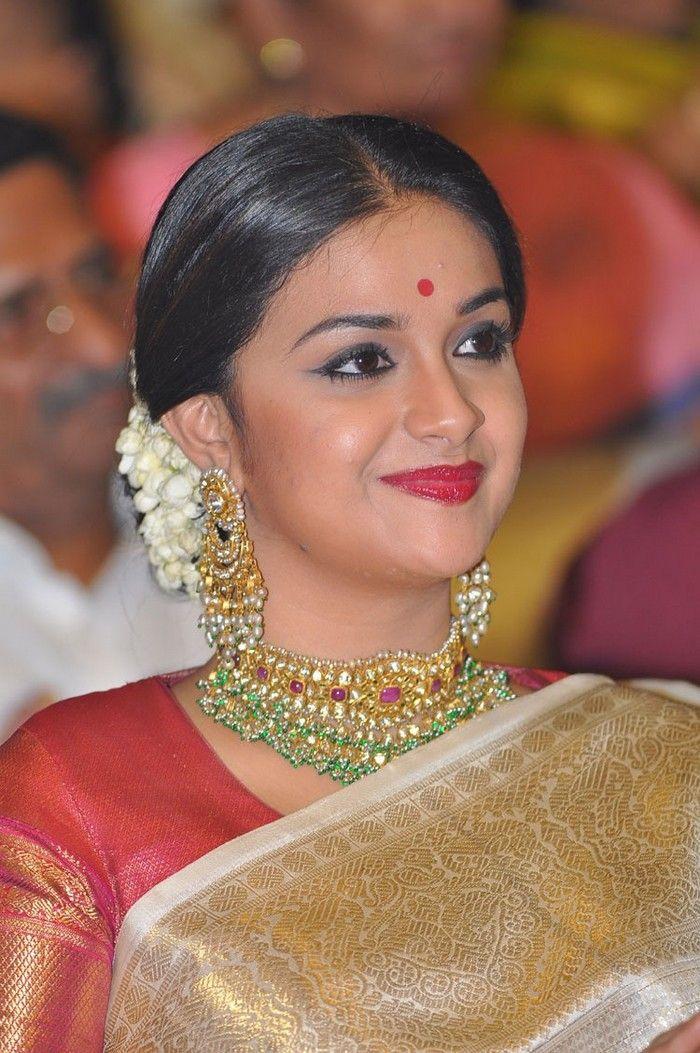 Keerthy Suresh Stills at Mahanati Movie Audio Launch