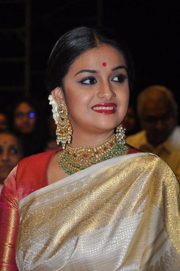 Keerthy Suresh Stills at Mahanati Movie Audio Launch