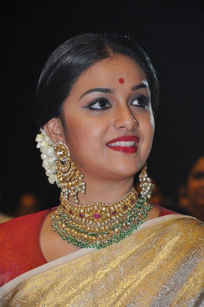 Keerthy Suresh Stills at Mahanati Movie Audio Launch