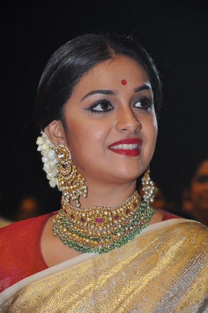 Keerthy Suresh Stills at Mahanati Movie Audio Launch