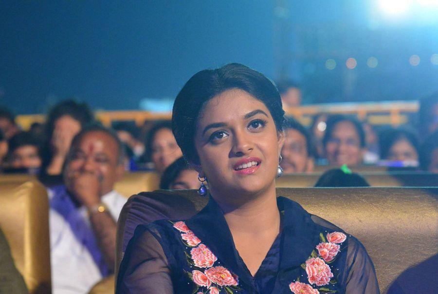 Keerthy Suresh Stills at Nenu Local Movie Audio Launch