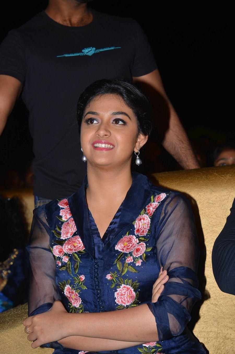 Keerthy Suresh Stills at Nenu Local Movie Audio Launch