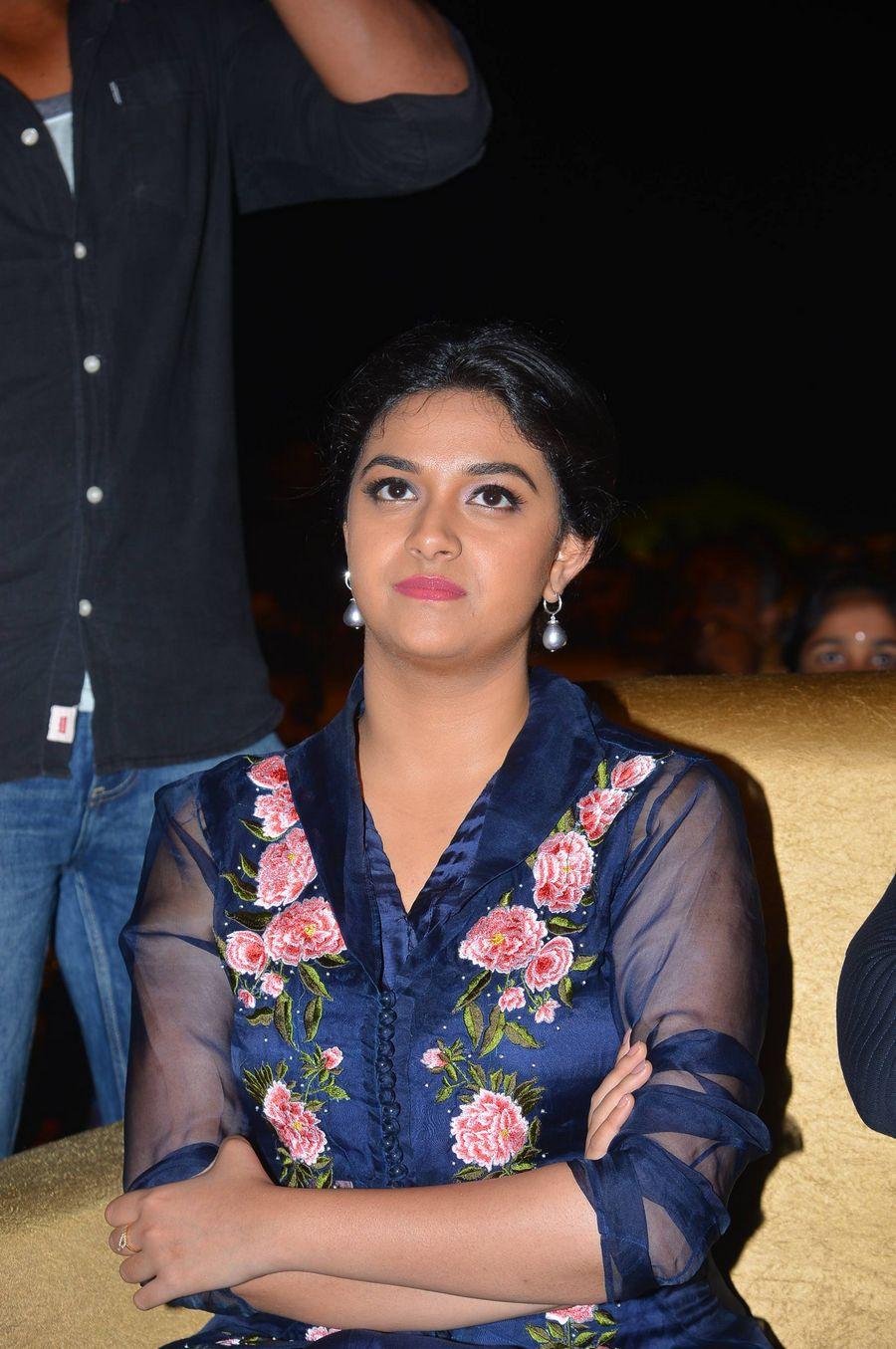 Keerthy Suresh Stills at Nenu Local Movie Audio Launch