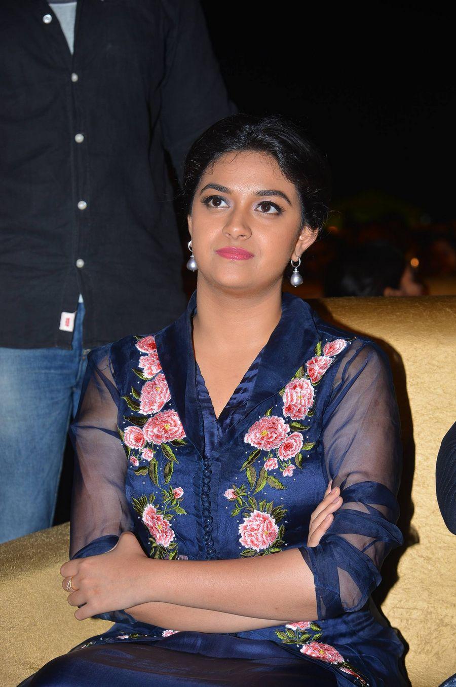 Keerthy Suresh Stills at Nenu Local Movie Audio Launch