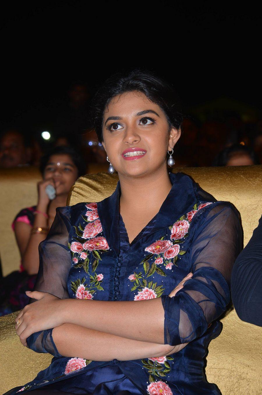 Keerthy Suresh Stills at Nenu Local Movie Audio Launch