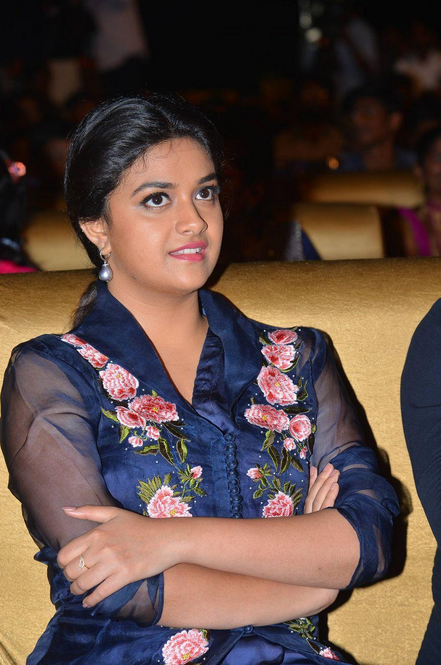 Keerthy Suresh Stills at Nenu Local Movie Audio Launch